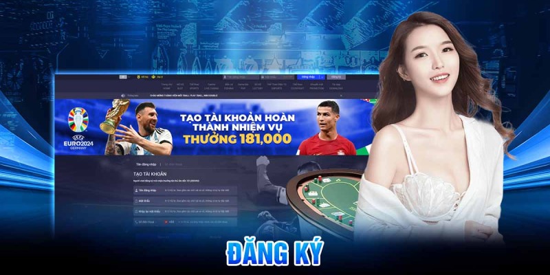 Đăng ký tài khoản 7ball trên app & website